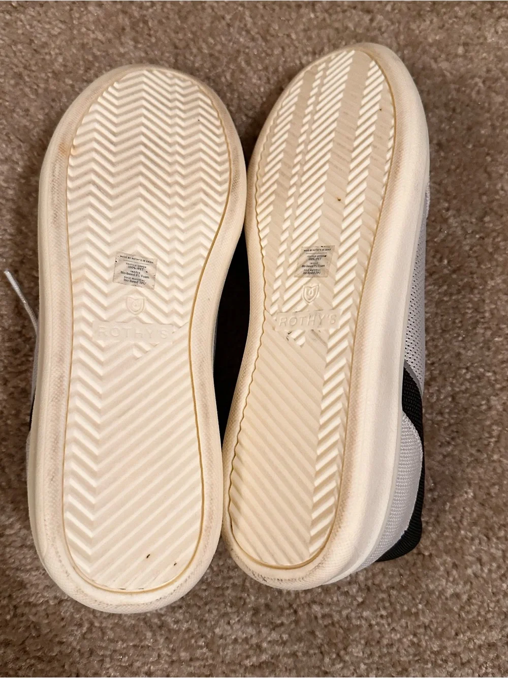 ROTHYS White with Blue and Tan RS01 Hudson Sneaker Lace Up Sneaker Mens' 9.5
